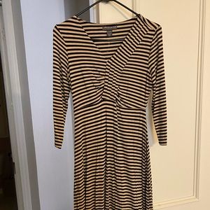 Pea in the Pod black and cream maternity dress XS